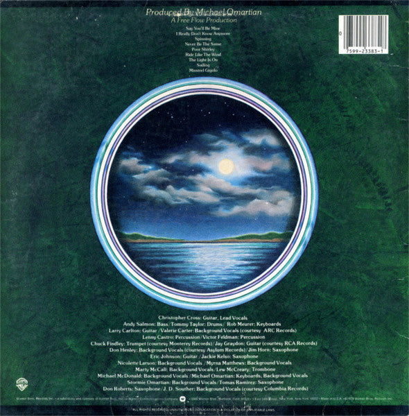 Christopher Cross : Christopher Cross (LP, Album, Win)