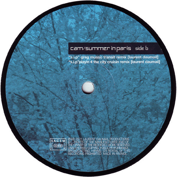 Cam* Starring Anggun : Summer In Paris (12")