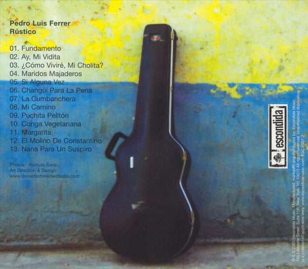 Pedro Luis Ferrer : Rústico (CD, Album)