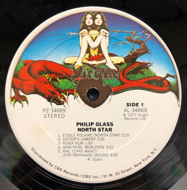 Philip Glass : North Star (LP, Album, Ter)