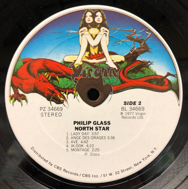 Philip Glass : North Star (LP, Album, Ter)