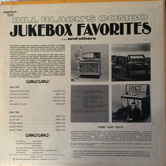Bill Black's Combo - Jukebox Favorites... And Others vinyl record, LP (Near Mint (NM or M-)) | Lulo Records