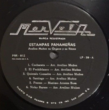 Avelino Muñoz : Estampas Panameñas (LP, Album)