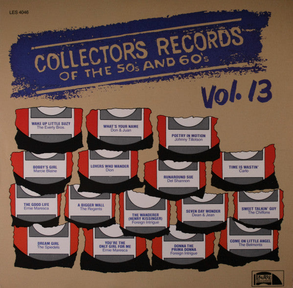 Various : Collector's Records Of The 50's And 60's Vol. 13 (LP, Comp, Club)