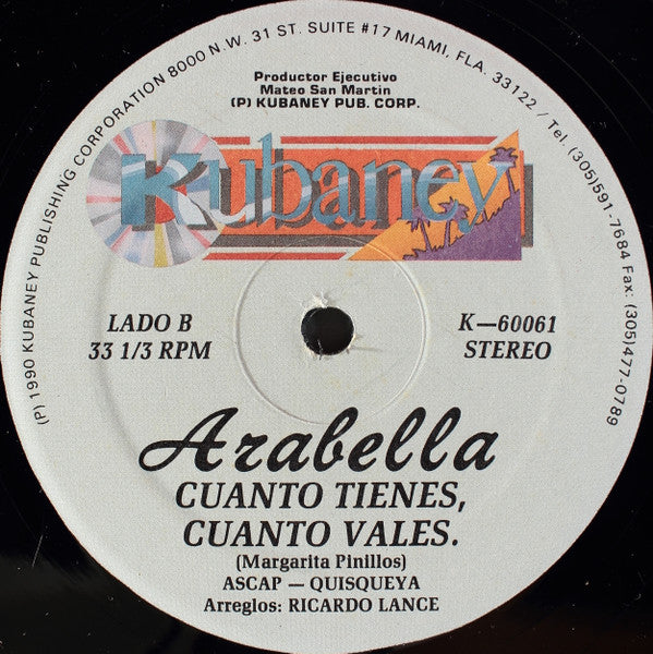 Arabella (9) : Fui Tu Caceria (12")
