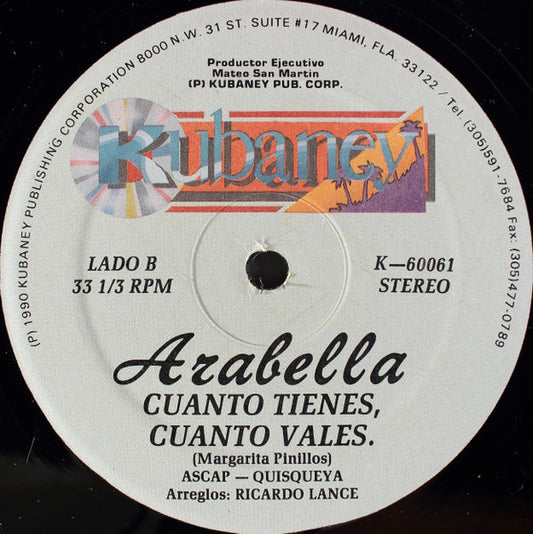 Arabella - Fui Tu Caceria vinyl record, 12" (Very Good Plus (VG+)) | Lulo Records
