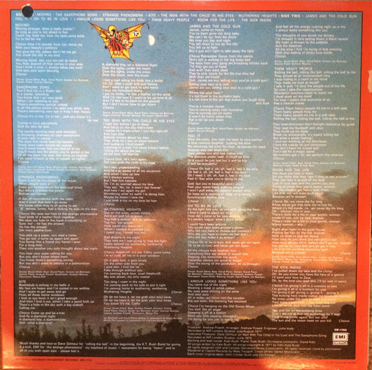 Kate Bush : The Kick Inside (LP, Album, RE, Los)