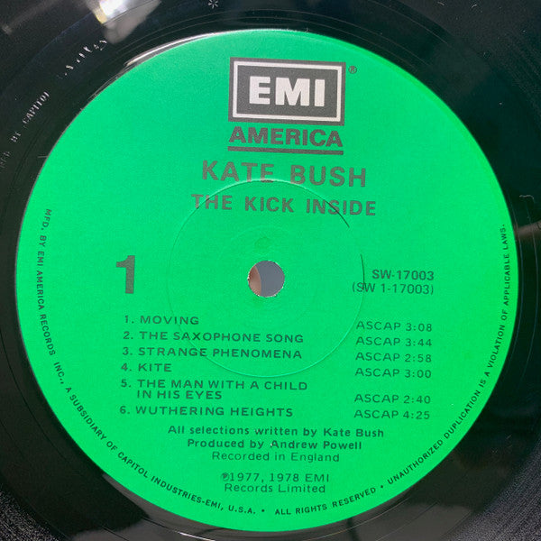 Kate Bush : The Kick Inside (LP, Album, RE, Los)