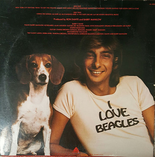 Barry Manilow - Tryin' To Get The Feeling vinyl record, LP (Very Good Plus (VG+)) | Lulo Records