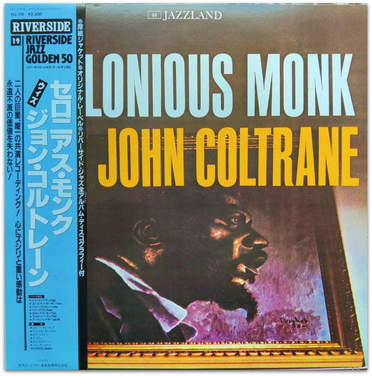 Thelonious Monk : Thelonious Monk With John Coltrane (LP, Album, Mono, RE)
