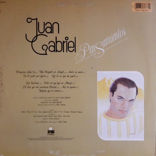 Juan Gabriel : Pensamientos (LP, Album)