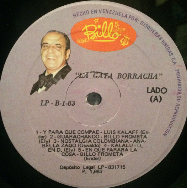 Billo's Caracas Boys : La Gata Borracha (LP, Album)