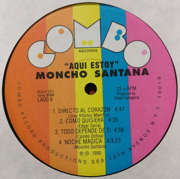 Moncho Santana : ¡Aqui Estoy! (LP, Album)