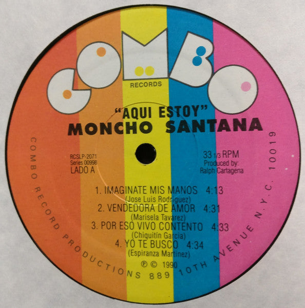 Moncho Santana : ¡Aqui Estoy! (LP, Album)