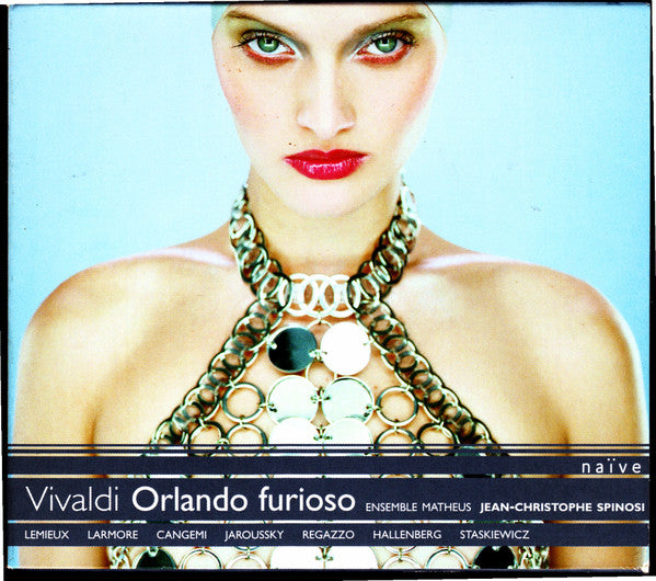 Antonio Vivaldi - Marie-Nicole Lemieux, Jennifer Larmore, Veronica Cangemi, Philippe Jaroussky, Lorenzo Regazzo, Ann Hallenberg, Blandine Staskiewicz, Ensemble Matheus, Jean-Christophe Spinosi : Orlando Furioso (3xCD, Album + Box, Sli)