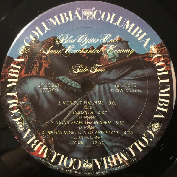 Blue Öyster Cult : Some Enchanted Evening (LP, Album)