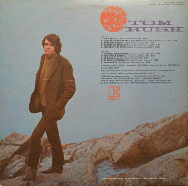 Tom Rush : The Circle Game (LP, Album, RP, Ter)