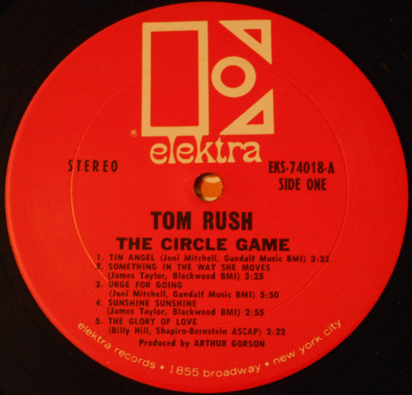 Tom Rush : The Circle Game (LP, Album, RP, Ter)