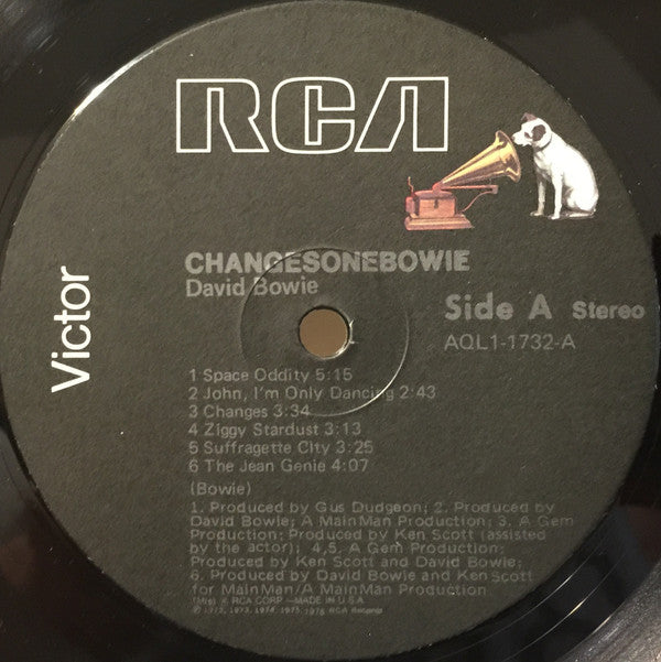 David Bowie : ChangesOneBowie (LP, Comp, RE, Ind)
