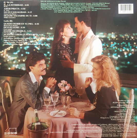 Willie Gonzalez Y Su Noche Sensual Orquesta : El Original Y Unico... (LP, Album)