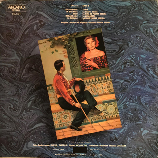 Rocio Jurado - Canciones De España vinyl record, LP (Mint (M)) | Lulo Records