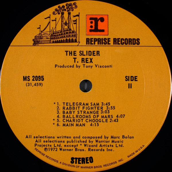 T. Rex : The Slider (LP, Album, Ter)