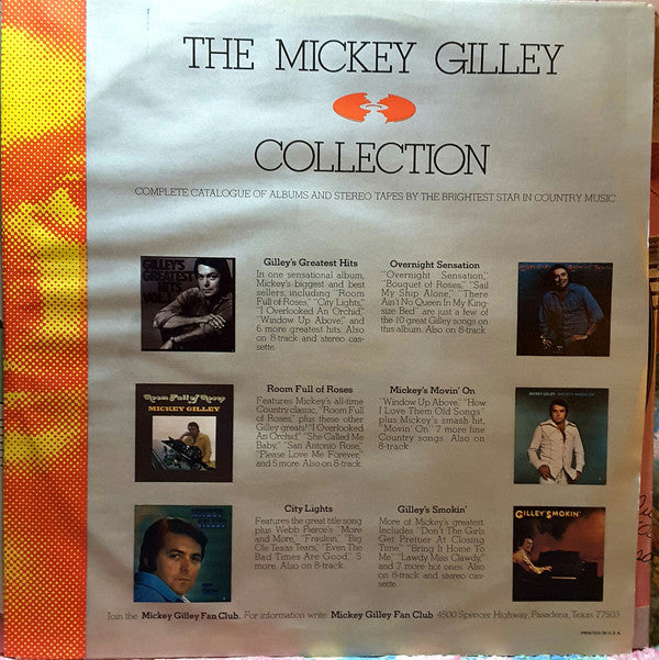 Mickey Gilley : First Class (LP, Album, Promo)