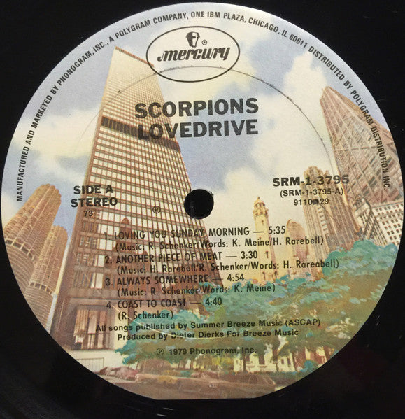Scorpions : Lovedrive (LP, Album, 73 )