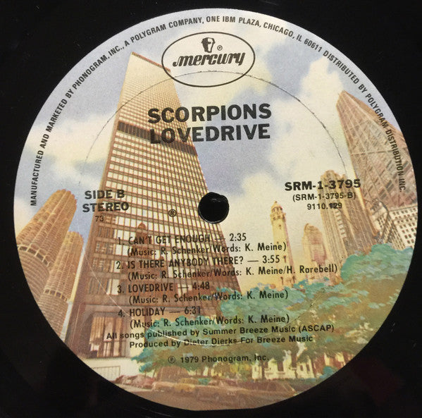 Scorpions : Lovedrive (LP, Album, 73 )