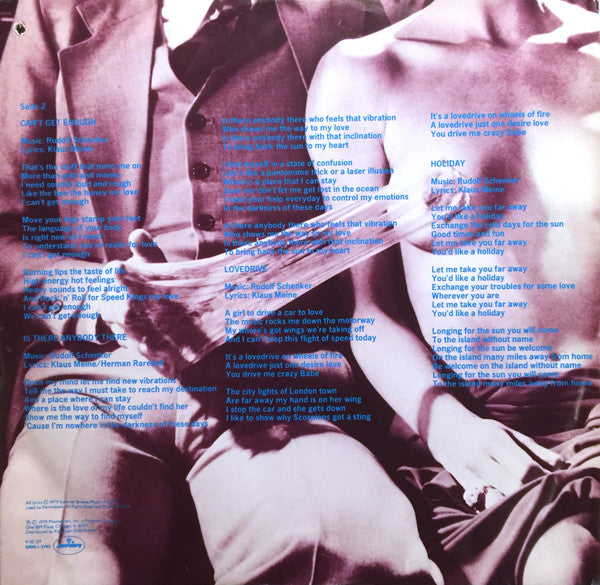 Scorpions : Lovedrive (LP, Album, 73 )