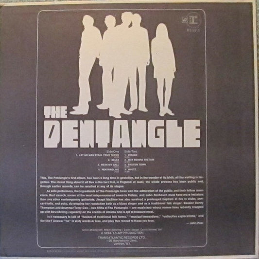 Pentangle - The Pentangle vinyl record, LP (Near Mint (NM or M-)) | Lulo Records