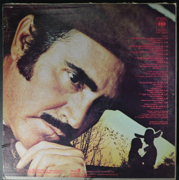 Vicente Fernandez : 15 Grandes Con El Número 1 (LP, Album)