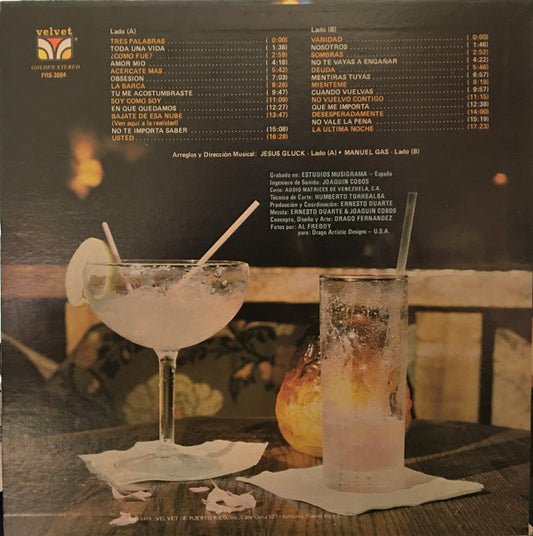 Grupo Fantasia - Nuevamente Boleros vinyl record, LP (Near Mint (NM or M-)) | Lulo Records