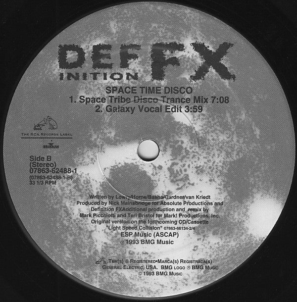 Def FX : Space Time Disco (12")