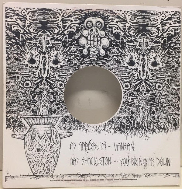 Appleblim / Shackleton : Soundboy's Ashes Get Chopped Out And Snorted (12")