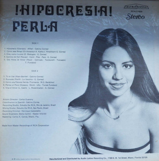 Perla (4) : ¡Hipocresia! (LP, Album)