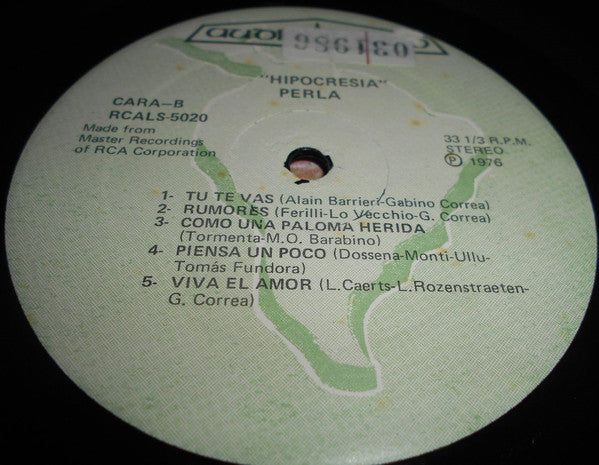 Perla (4) : ¡Hipocresia! (LP, Album)