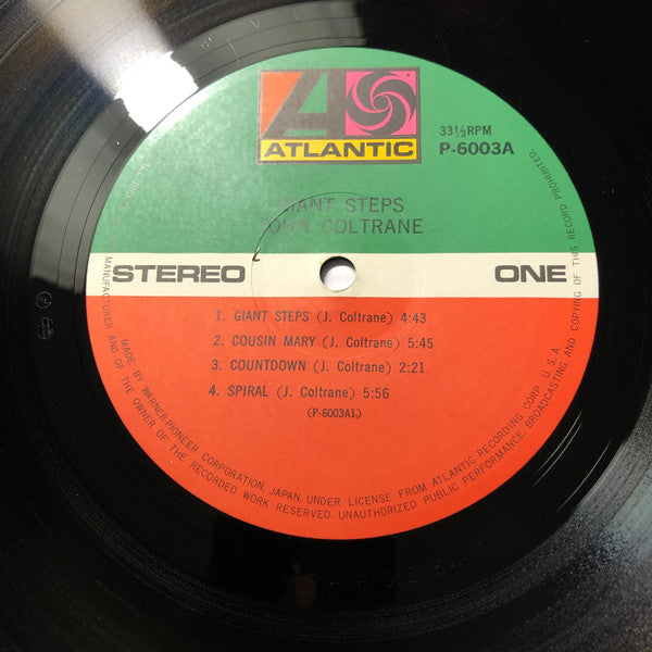 John Coltrane = John Coltrane : Giant Steps = ジャイアント・ステップス (LP, Album, RE, ¥1,)