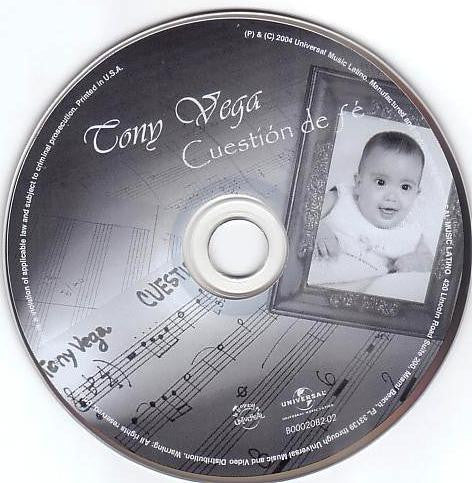 Tony Vega : Cuestión De Fé (CD, Album)