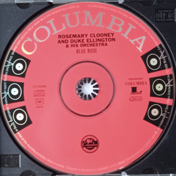 Rosemary Clooney And Duke Ellington And His Orchestra : Blue Rose (CD, Album, RE)