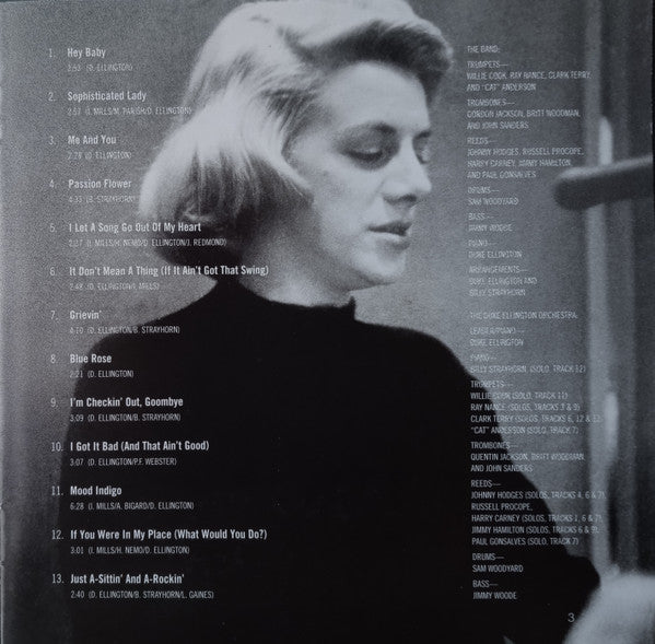 Rosemary Clooney And Duke Ellington And His Orchestra : Blue Rose (CD, Album, RE)