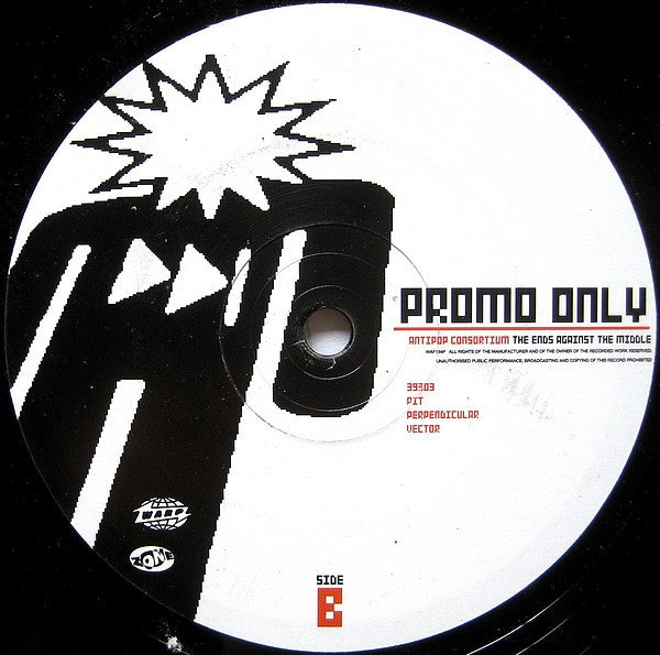 Antipop Consortium : The Ends Against The Middle (12", Promo)