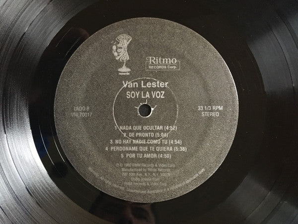 Van Lester : Soy La Voz (LP, Album)