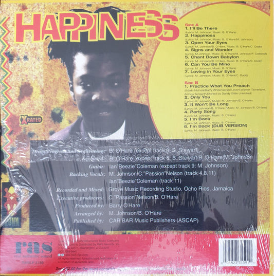 Mikey Spice : Happiness (LP, Album)