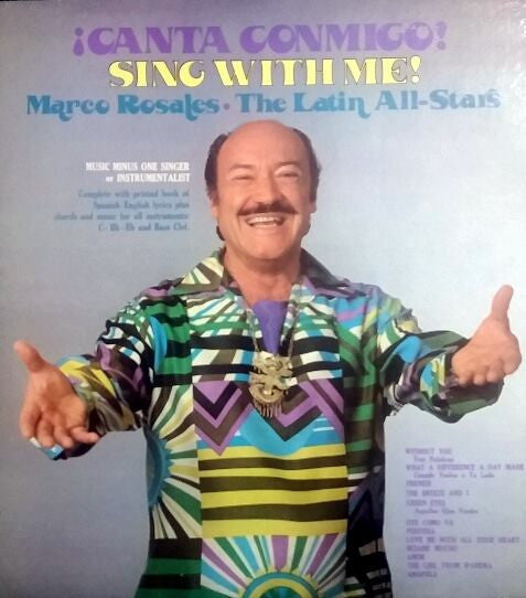 Marco Rosales (2), The Latin All Stars : Canta Conmigo Sing With Me (LP, Album)