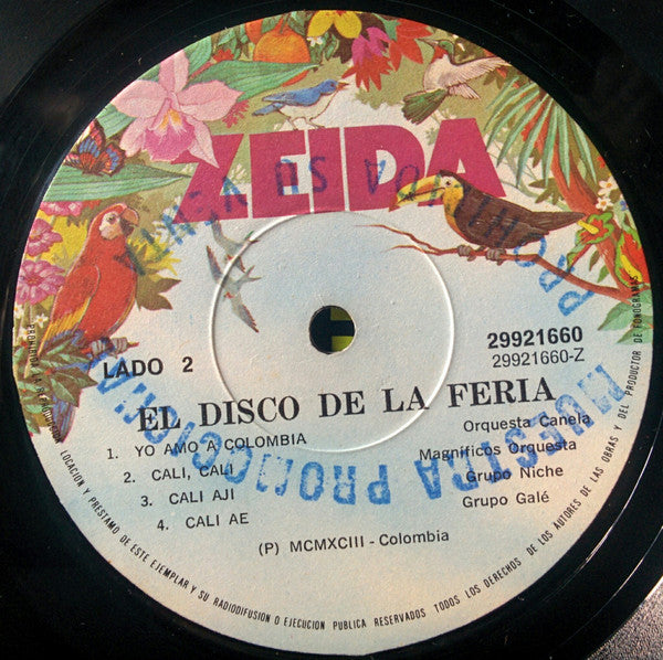 Various : El Disco De La Feria (LP, Comp)
