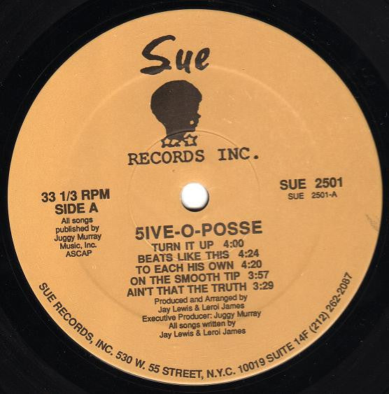 5ive-O-Posse : 5ive•O•Posse (LP, Album)
