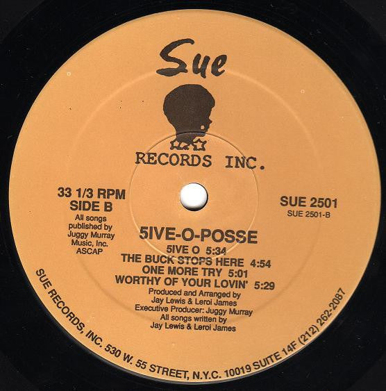 5ive-O-Posse : 5ive•O•Posse (LP, Album)
