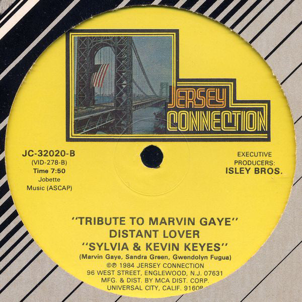 McKinley Jackson / Sylvia Robinson & Kevin Keys : Tribute To Marvin Gaye Love Overture (12")
