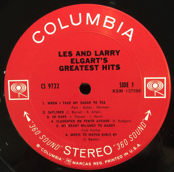 Les & Larry Elgart : Les & Larry Elgart's Greatest Hits (LP, Comp)